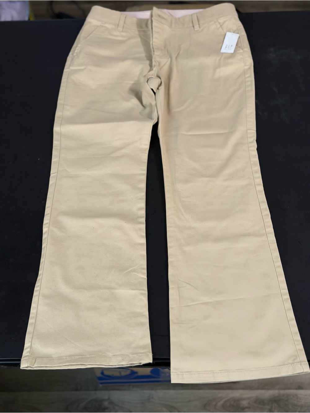 Girl’s Beige Flare Pants